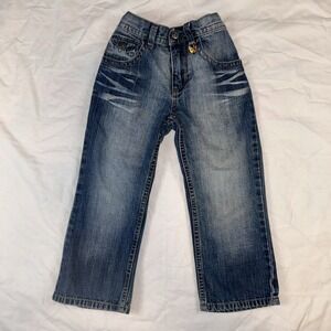 Vtg 2000's Next Boys Size‎ 5 Years UK Wide Leg Jeans Y2K